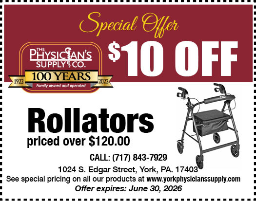 $10 off rollators