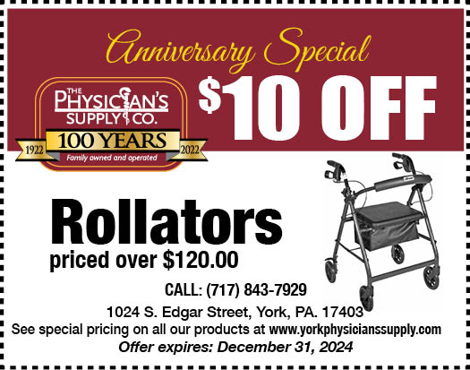 $10 off rollators